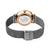 Bering Classic 13434-369 Damenuhr • Kratzfestes Saphirglas • Feines Milanaise-Armband