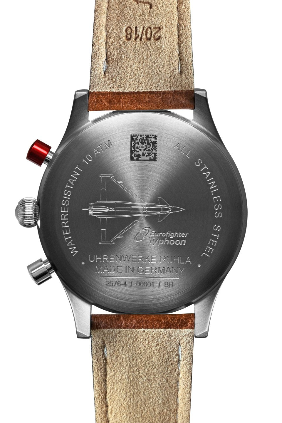 Bauhaus Aviation 2576-4 Herrenuhr • Made in Germany • Chrono