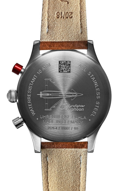 Bauhaus Aviation 2576-4 Herrenuhr • Made in Germany • Chrono