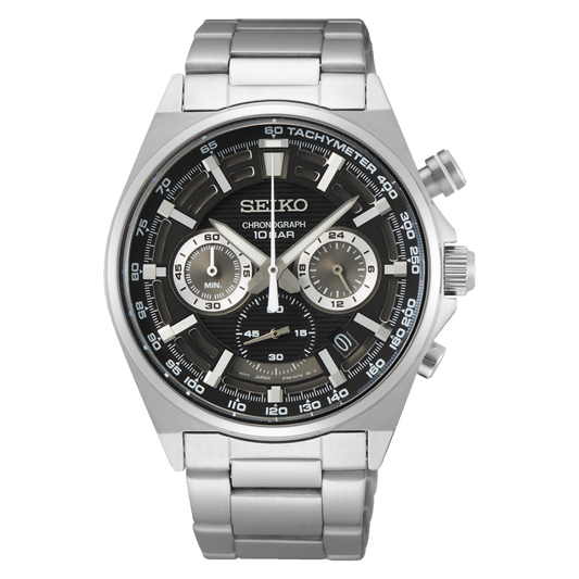 Montre pour homme Seiko SSB397P1 • Calibre à quartz 8T63 • Verre Hardlex