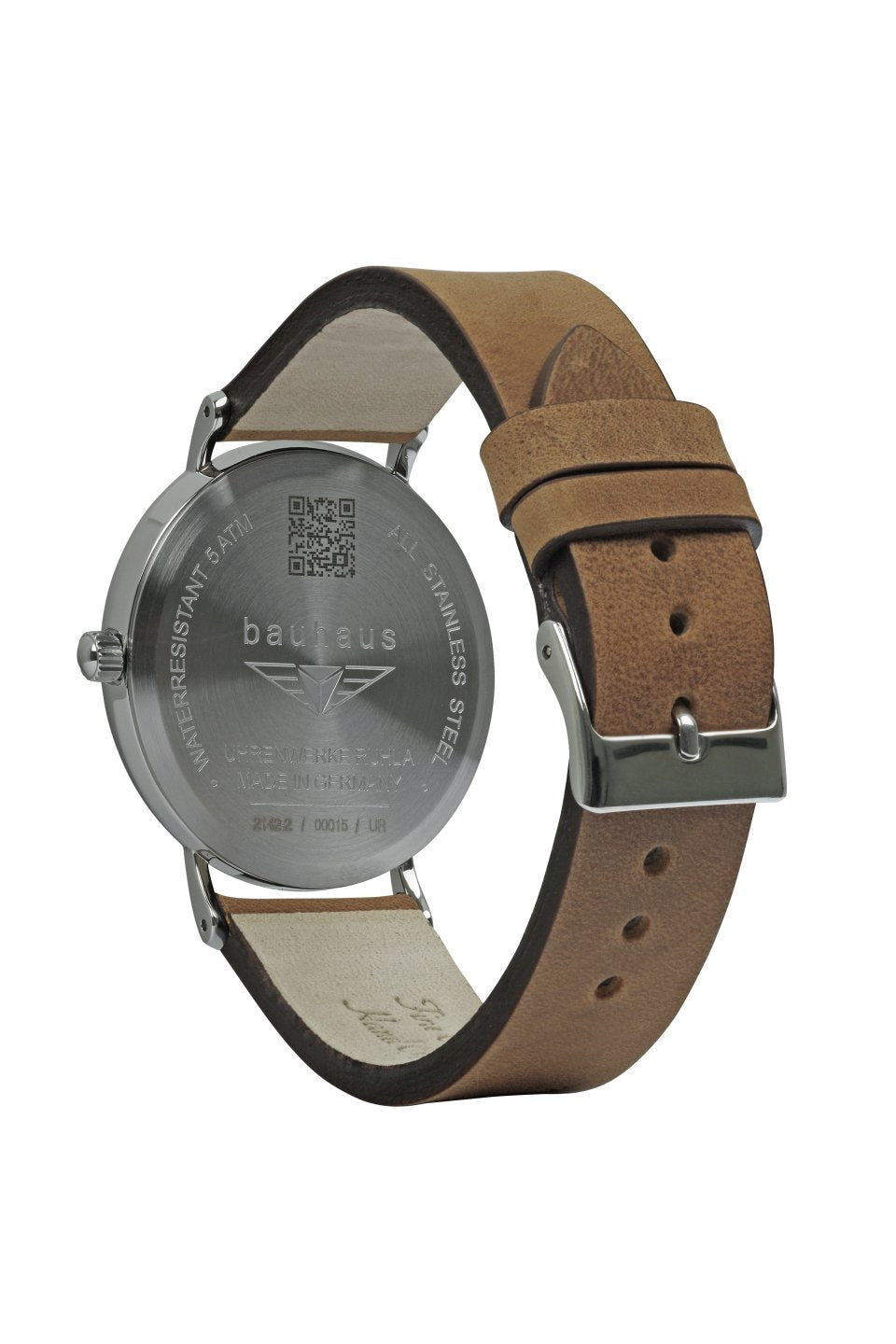Montre pour homme Bauhaus 2142-2 • Made in Germany • Mouvement à quartz suisse