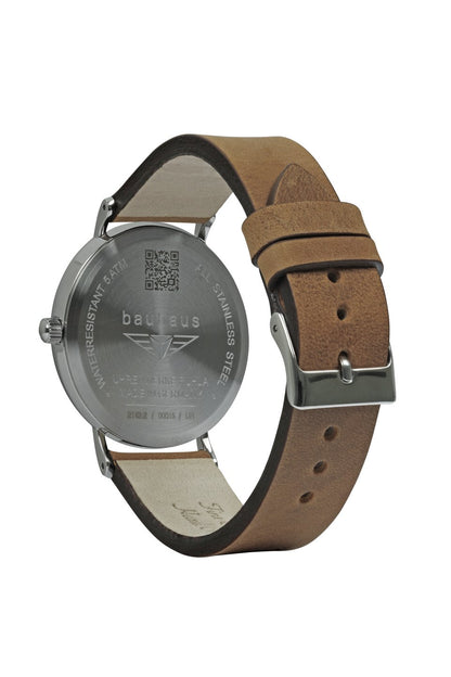Montre pour homme Bauhaus 2142-2 • Made in Germany • Mouvement à quartz suisse