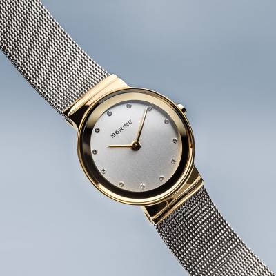 Montre Bering Classic 10126-000 pour femme • Verre saphir inrayable • Mouvement à quartz précis