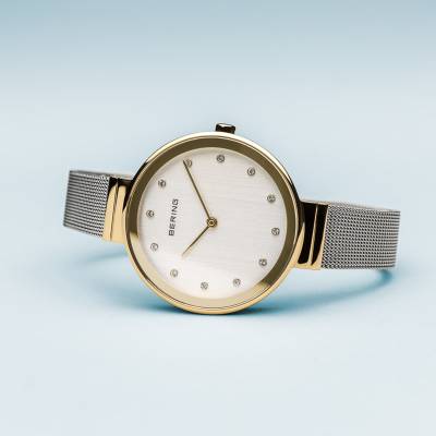 Montre pour femme Bering Classic 12034-000 • Mouvement à quartz précis • Verre saphir inrayable
