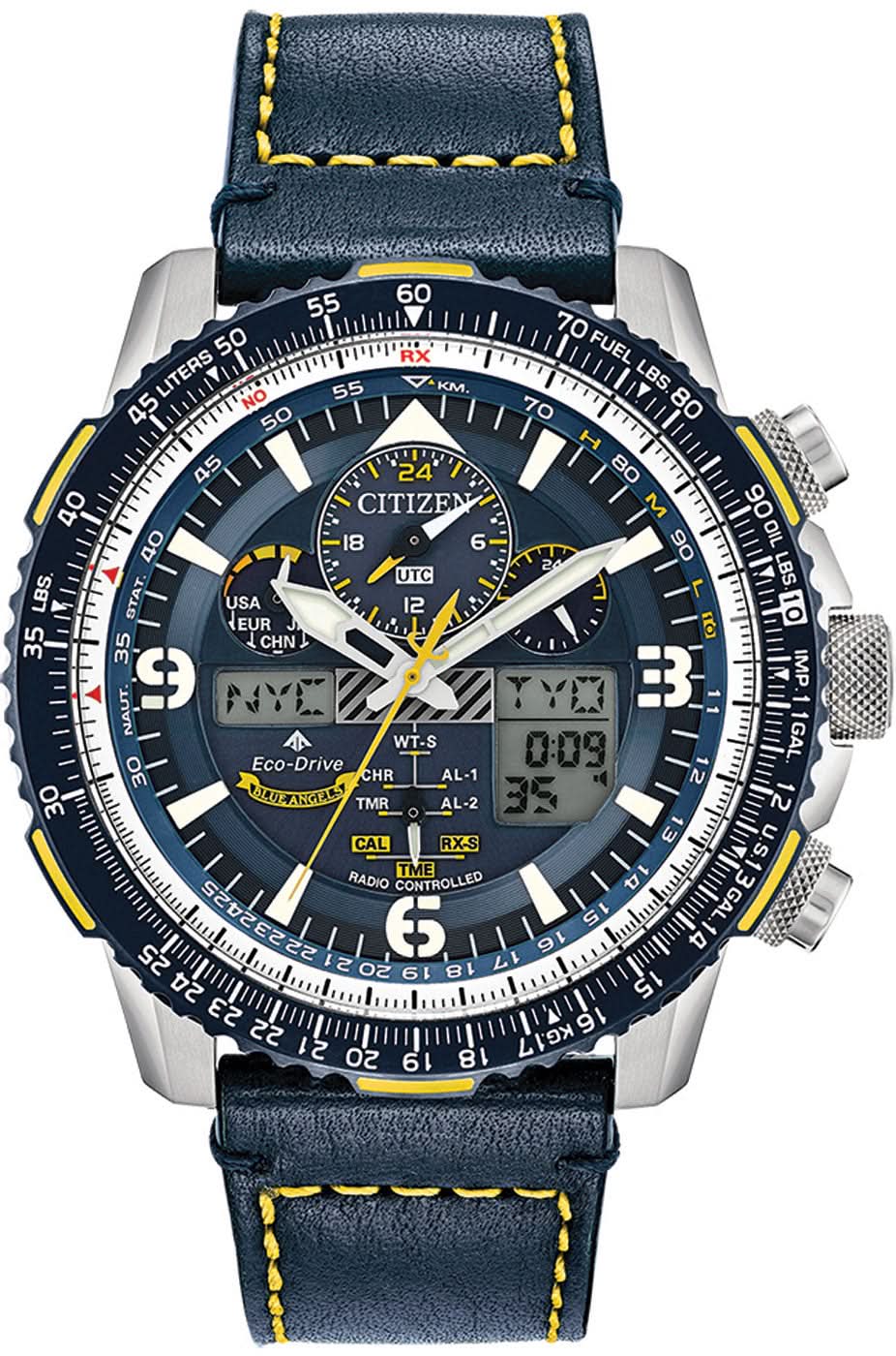 Montre homme Citizen Promaster Skyhawk A-T JY8078-01L • Eco-Drive • Verre saphir