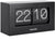 Karlsson Desk Clock 11.5x20.5x8.5 cm Metal • Modern Design • Silent