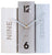 Karlsson Table Clock 20x20x15 cm Cardboard • Modern Design • Book Look
