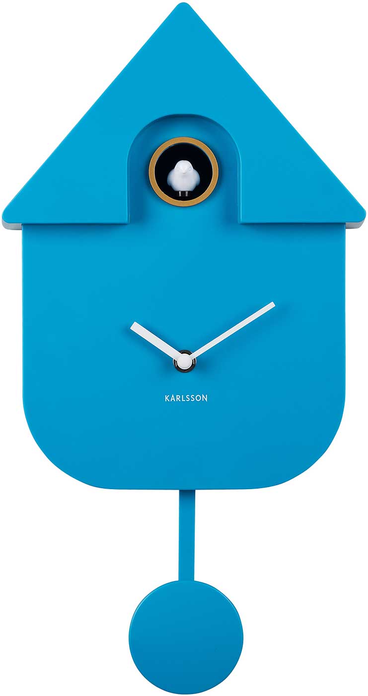 Karlsson Wall Clock 41x21.5x8.5 cm Plastic • Modern Design • Cuckoo Call