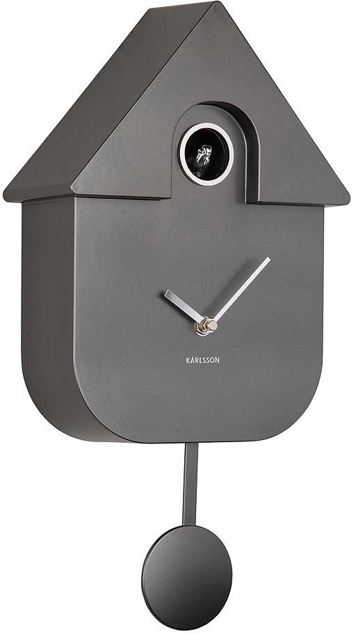 Karlsson Wall Clock 41x21.5x8.5 cm Plastic • Modern Cuckoo Call • Stylish Design
