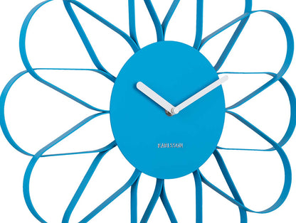 Horloge murale Karlsson 40 cm Ø métal • Design minimaliste • Mouvement à quartz précis