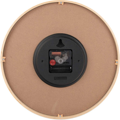 Karlsson Wall Clock 30 cm Ø Wood • Modern Design • Quartz Movement