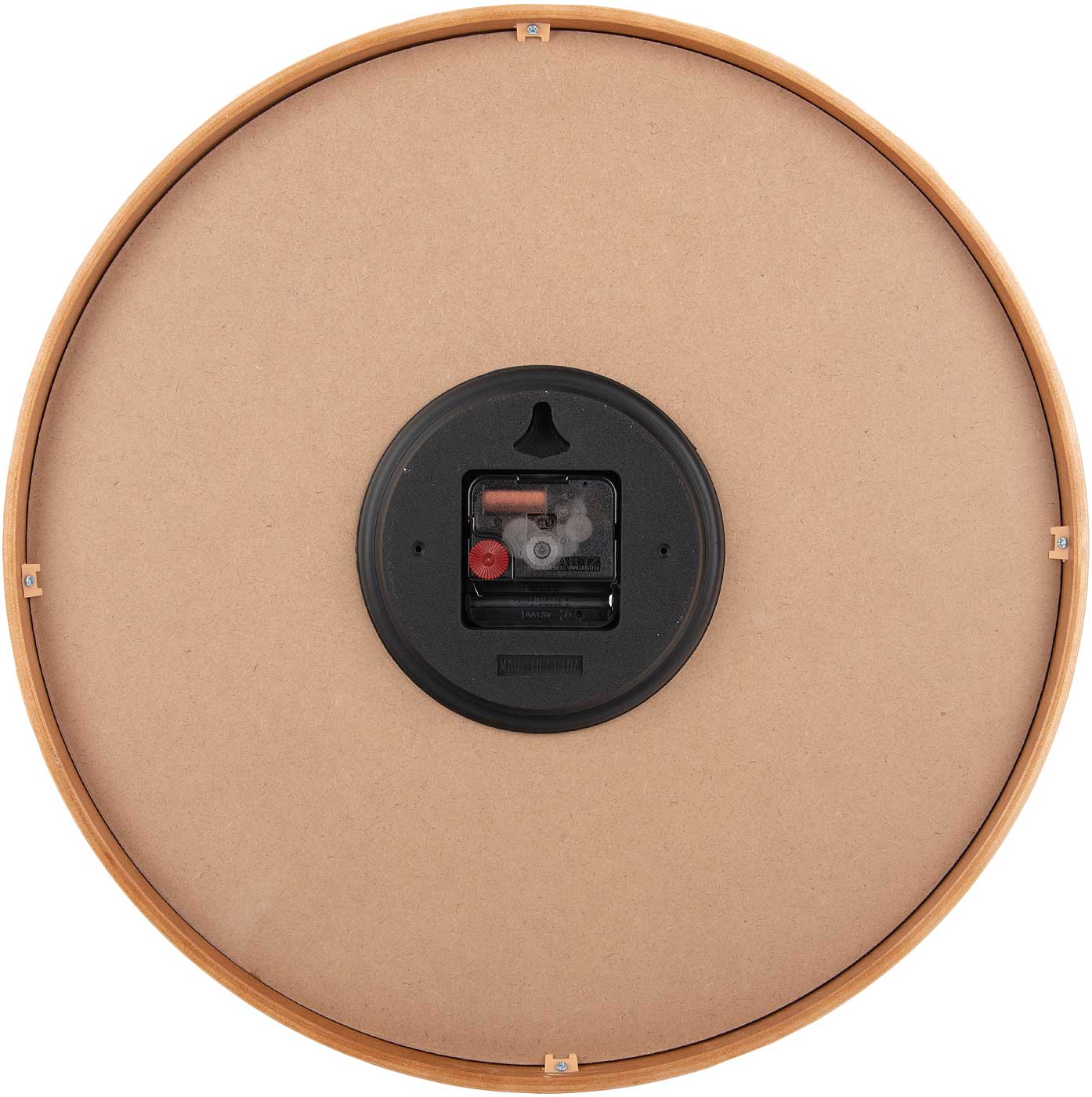 Karlsson Wall Clock 40x40x5 cm Wood • Modern Design • Real Wood