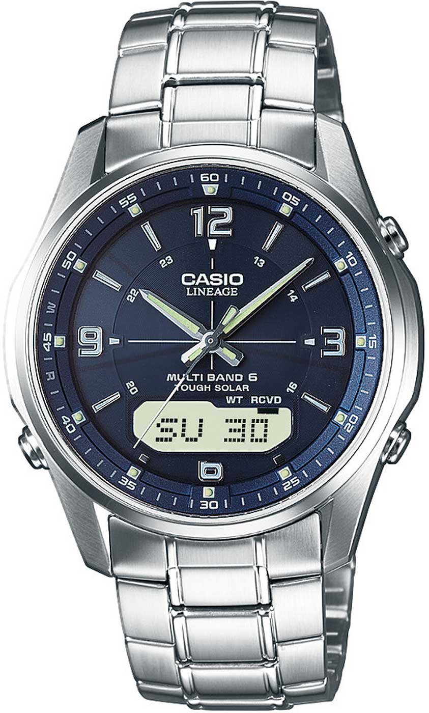 Casio Lineage LCW-M100DSE-2AER Herren Uhr • Funksolar • Saphirglas