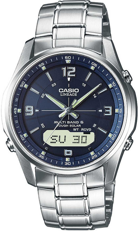 Casio Lineage LCW-M100DSE-2AER Herren Uhr • Funksolar • Saphirglas