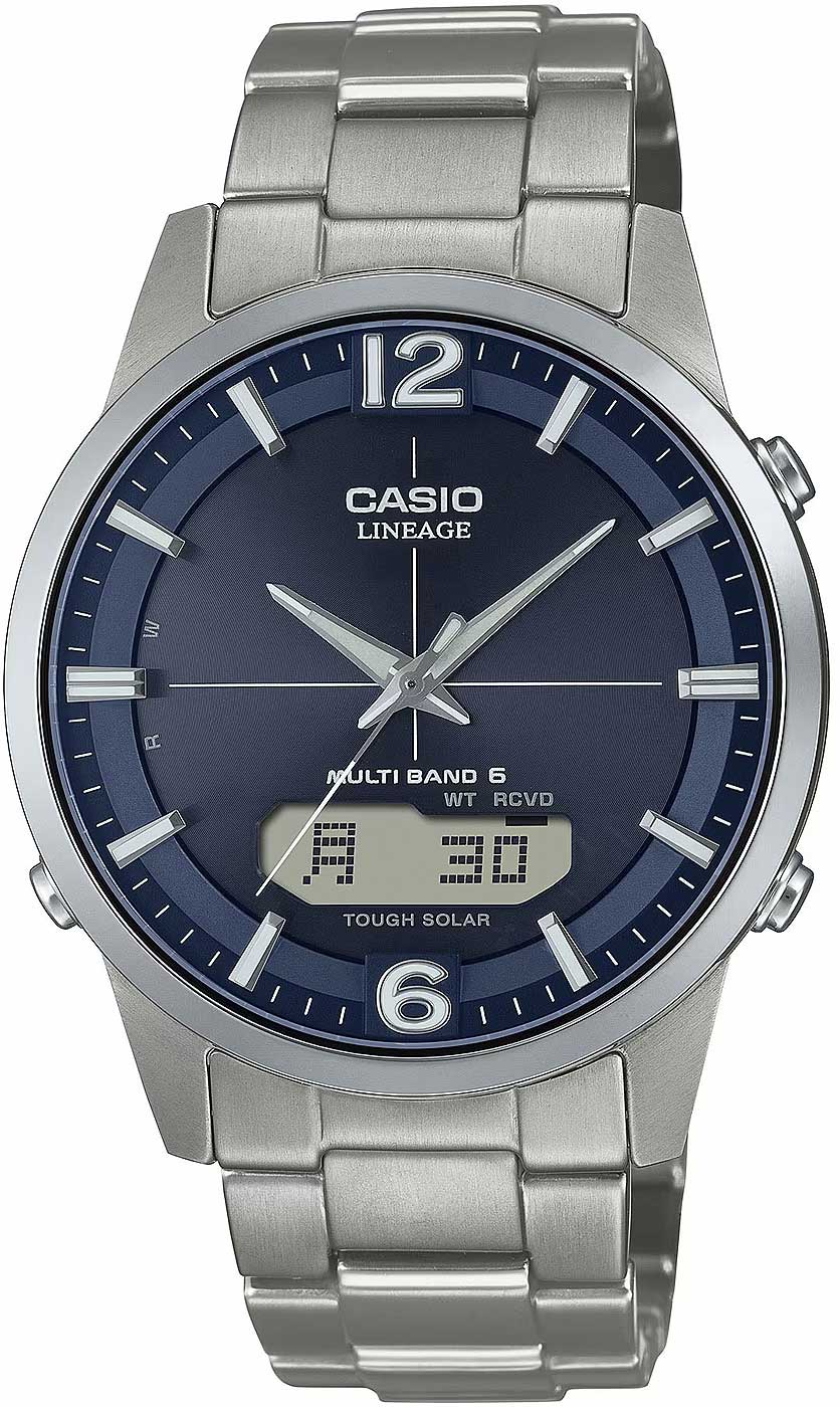 Casio Lineage LCW-M170TD-2A Herren Uhr • Funksolar • Saphirglas