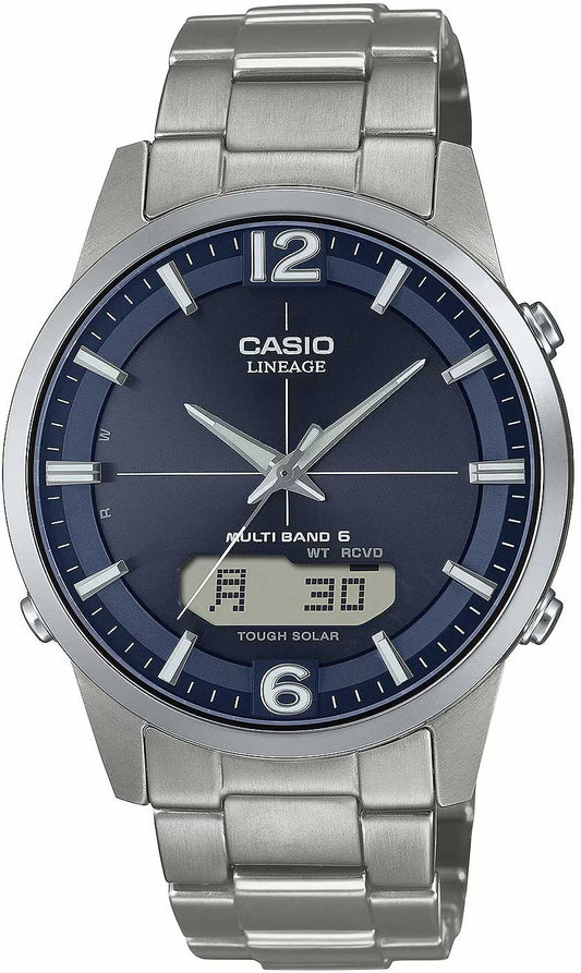 Casio Lineage LCW-M170TD-2A Herren Uhr • Funksolar • Saphirglas