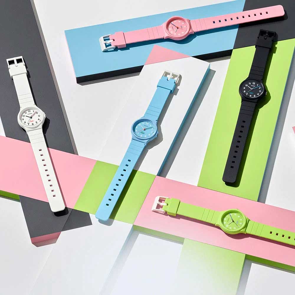 Casio Timeless Collection LQ-24B-3BEF Ladies' Watch • Bio-based Resin • Light Green