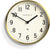 Horloge murale Newgate 30x30x7 cm métal • Mouvement à quartz silencieux • Design intemporel