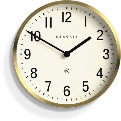 Horloge murale Newgate 30x30x7 cm métal • Mouvement à quartz silencieux • Design intemporel