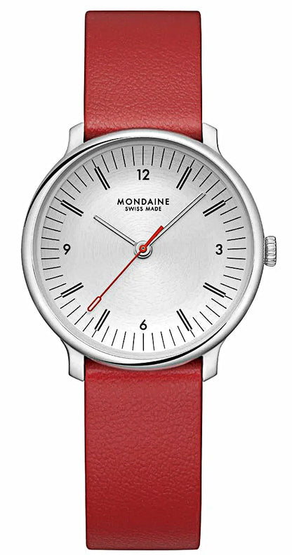 Mondaine Doppio MLE.33110.LCV Damen Uhr • Saphirglas • Vegan