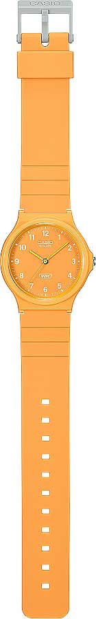 Casio Collection MQ-24B-9BEF Damenuhr • Nachhaltiges Bio-Resin • Retro-Design