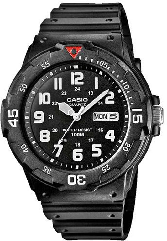 Montre pour homme Casio MRW-200H-1BV • Mouvement à quartz • Étanche 10 bar