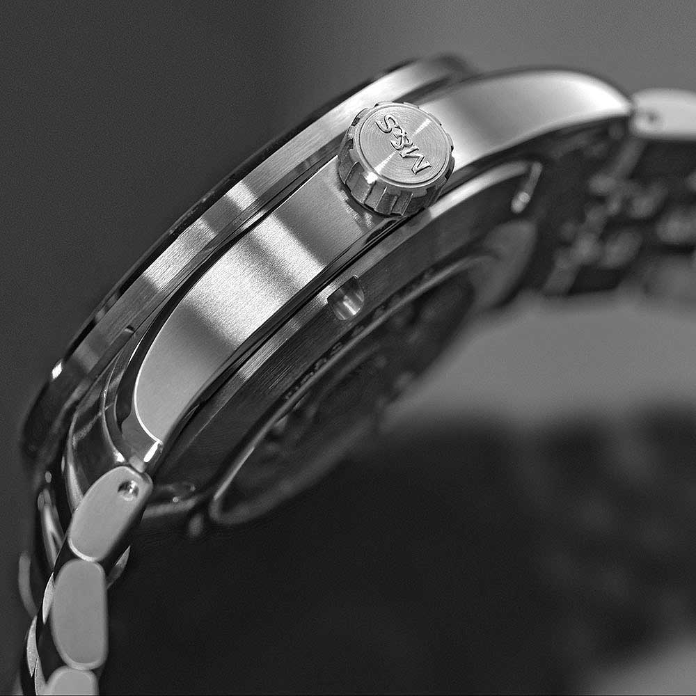 Marc & Sons Elegance MSD-048-3S Men's Watch • ETA Automatic • Sapphire Crystal