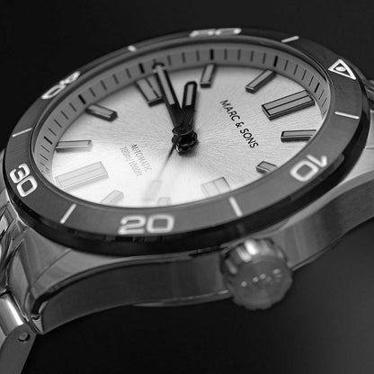 Marc & Sons Elegance MSD-048-4S Men's Watch • Automatic Movement • Sapphire Crystal