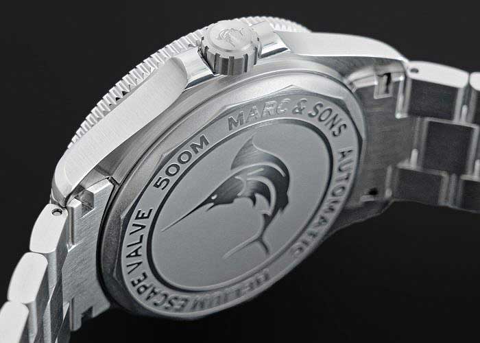 Marc & Sons SPORT PROFESSIONAL MSD-050-06-S Men's Watch • Automatic • Sapphire Crystal