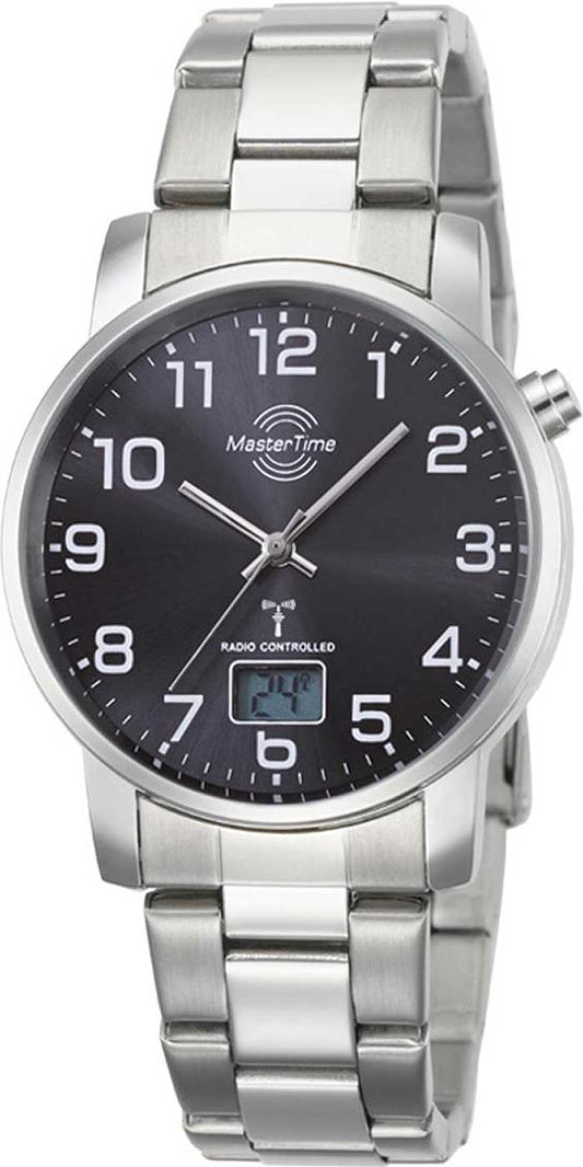 Master Time Basic MTGA-10694-21M Men's Watch • Radio-Controlled • Stainless Steel