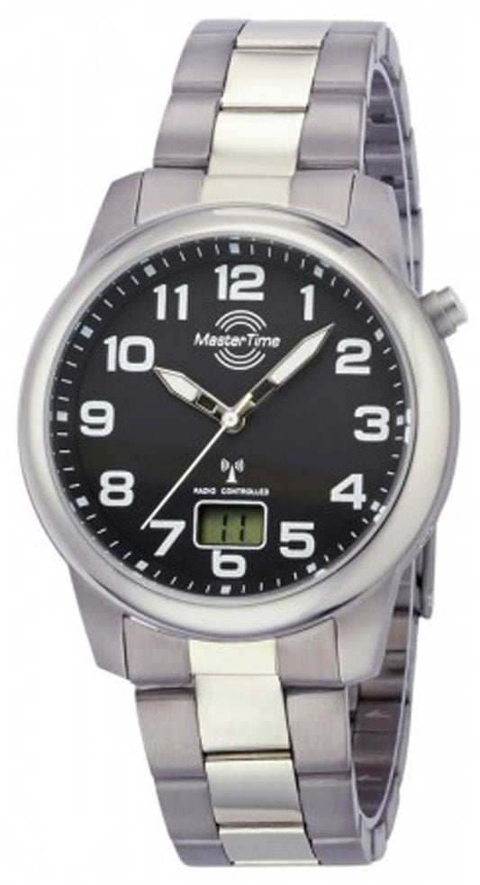 Master Time Radio Controlled Titan Series MTGT-10651-50M Men's Watch • Radio Controlled • Titanium