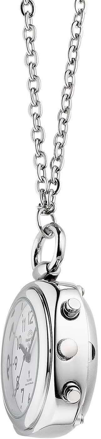 Master Time MTUA-10810-12M Watch • Talking Radio-Controlled Watch • Silver