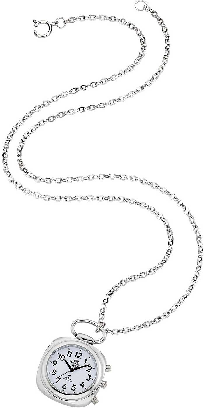 Master Time MTUA-10810-12M Watch • Talking Radio-Controlled Watch • Silver