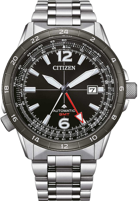 Citizen Promaster NB6046-59E Herrenuhr • Automatik GMT • Saphirglas