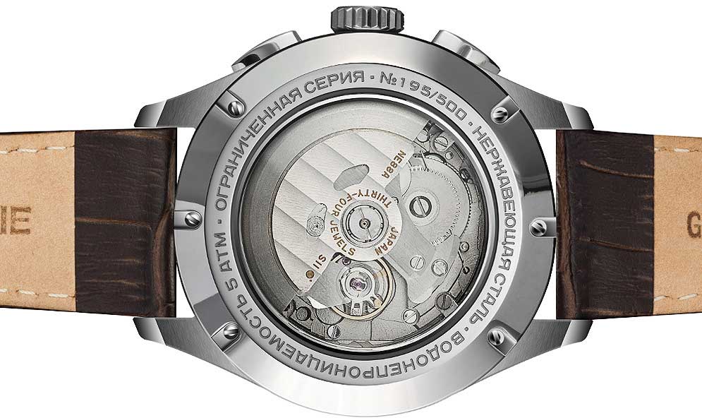 Sturmanskie Open Space NE88-1855992 Men's Watch • Automatic Chronograph • Sapphire Crystal