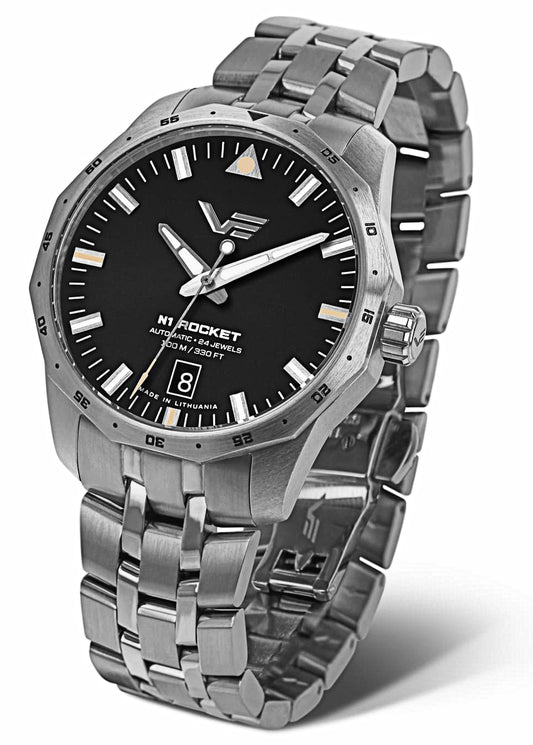Vostok Europe N1 Rocket NH35-125A747B Herrenuhr • K1 Sicherheitsglas • Massive Bauweise