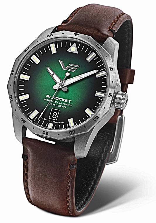 Vostok Europe Rocket N1 NH35-125A749 Uhr • K1 Sicherheitsglas • Massive Bauweise