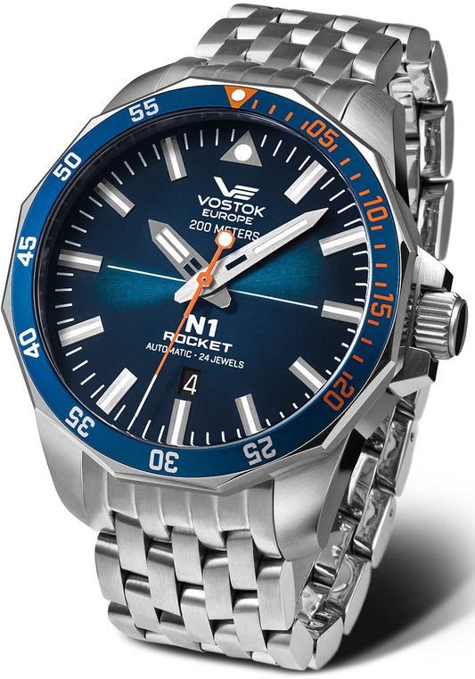 Montre pour homme Vostok Europe Rocket N1 NH35A-225A615B • Automatique • Étanche 200m