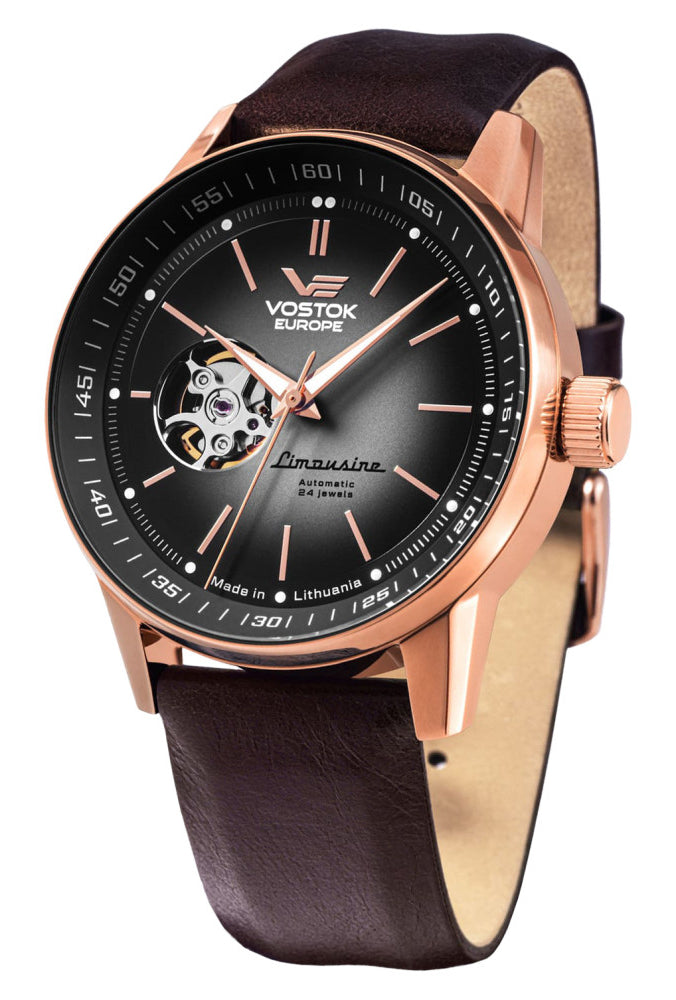 Vostok Europe Gaz-14 Limousine NH38-560B682 Herrenuhr • K1 Sicherheitsglas • Massive Bauweise