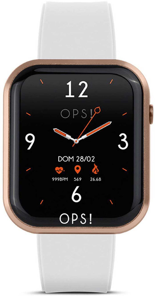 OPS! OPSSW-11 Uhr • Smartwatch • Roségold Aluminiumgehäuse