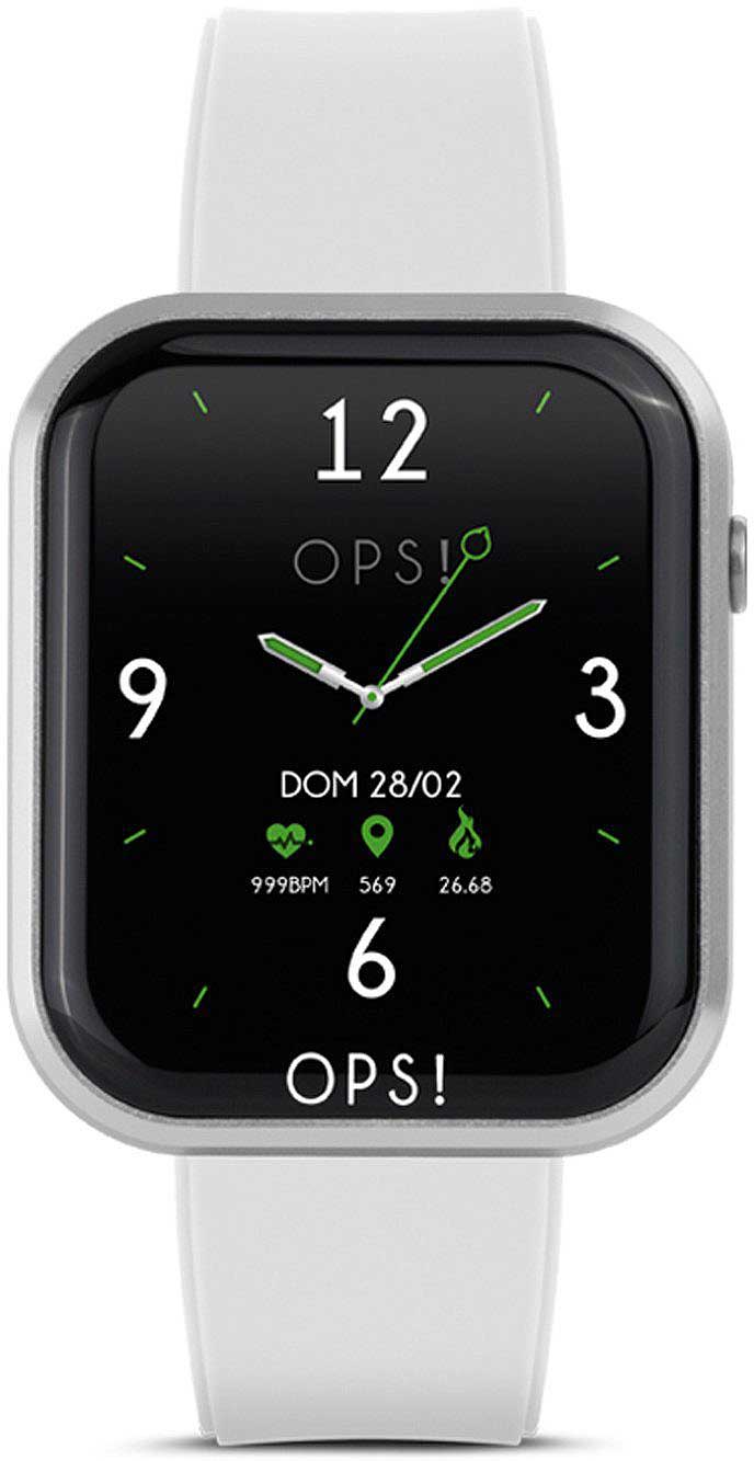 OPS! Smart Call OPSSW-12 Unisex Uhr • Fitness-Tracking • Anrufe & Benachrichtigungen