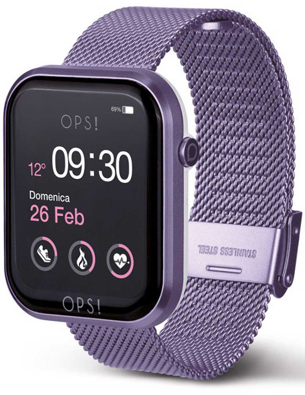 OPS! OPS! SMART Call OPSSW-18 Unisex Watch • Smartwatch with Heart Rate • Trendy Fashion Accessory