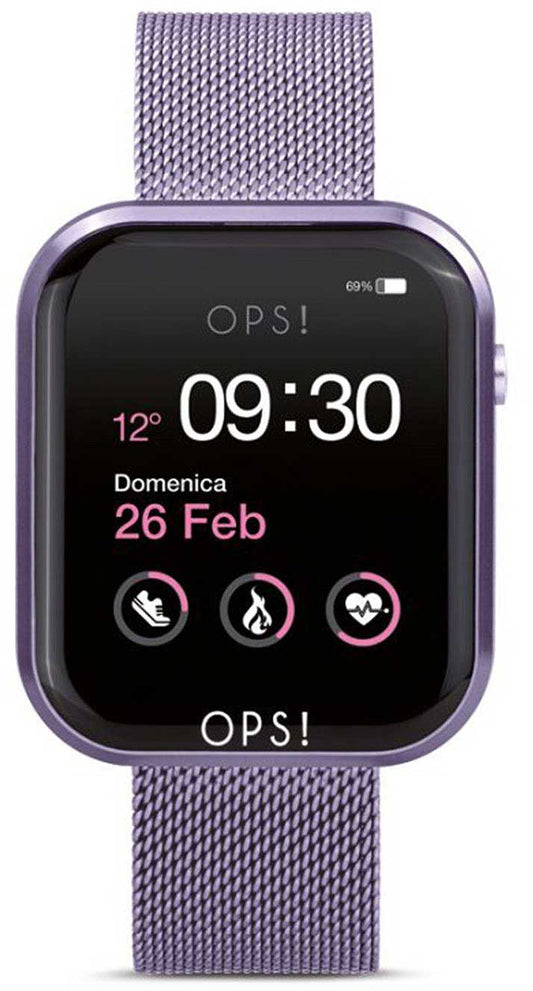 OPS! OPS!SMART Call OPSSW-18 Unisex Uhr • Smartwatch mit Herzfrequenz • Trendiges Fashion-Accessoire