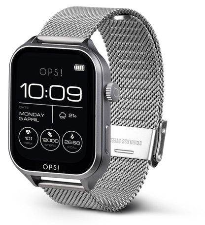 OPS! SMART Call Max OPSSW-44 Unisex Uhr • Bluetooth Call • Amoled Display