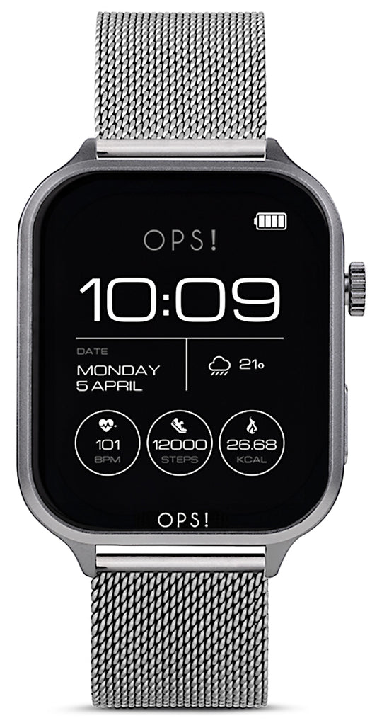 OPS! SMART Call Max OPSSW-44 Unisex Uhr • Bluetooth Call • Amoled Display