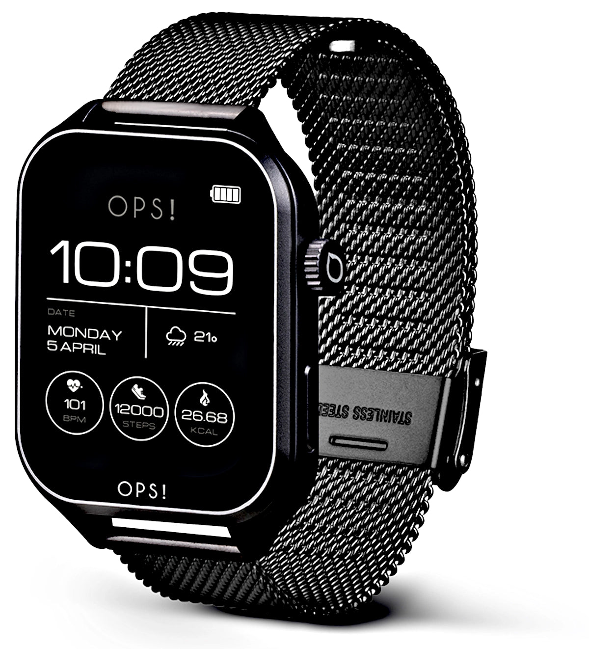 OPS! Posh OPSW-47 Unisex Uhr • Saphirglas • Quarzwerk