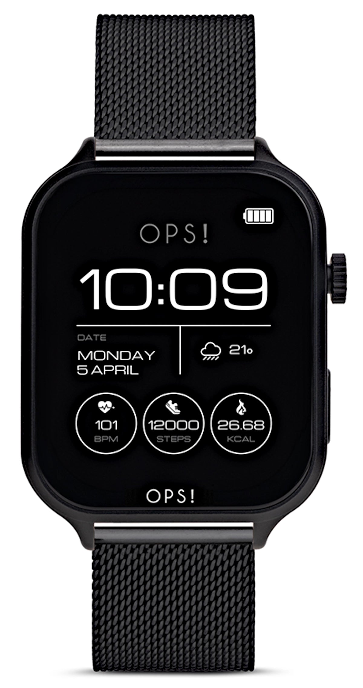 OPS! Posh OPSW-47 Unisex Uhr • Saphirglas • Quarzwerk