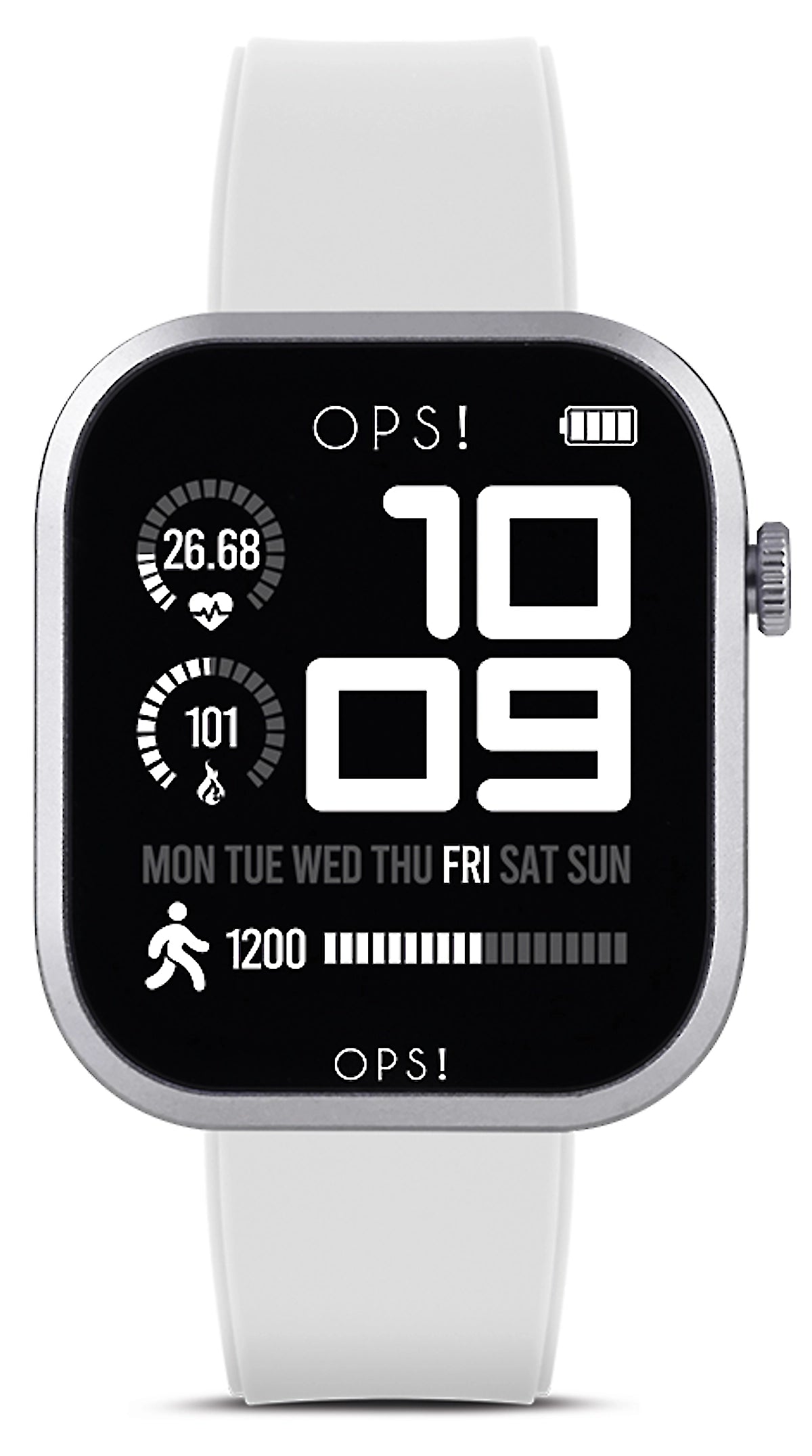 OPS! OPSFW-03 Unisex Uhr • Digitalanzeige • Poppiges Design