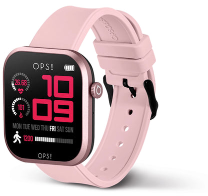 OPS! OBJECTS OPSPW-06 Uhr • Trendiges Design • Silikonband