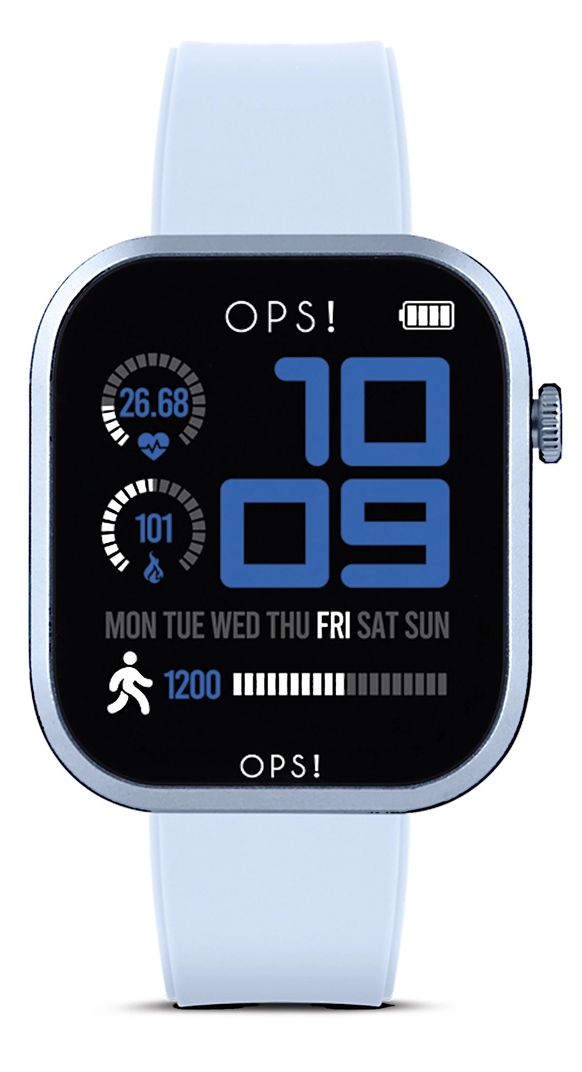 OPS! Smart OPSSW-57 Damen Uhr • Bluetooth Telefonie • Fitness-Tracking